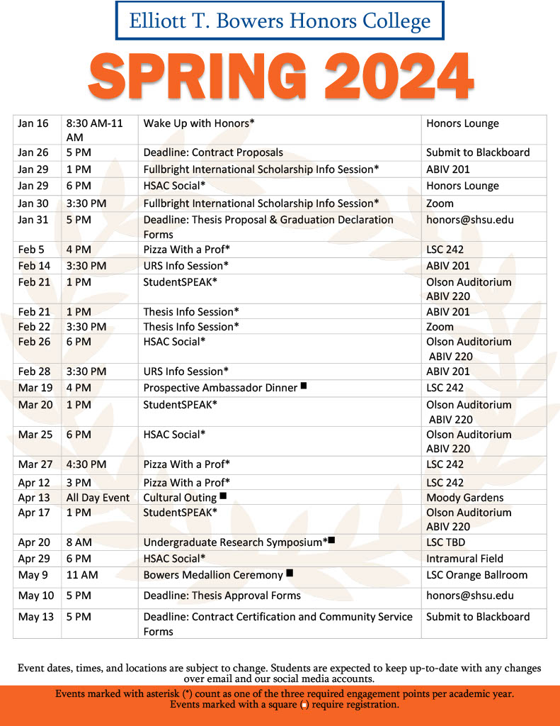 Spring 24 Calendar